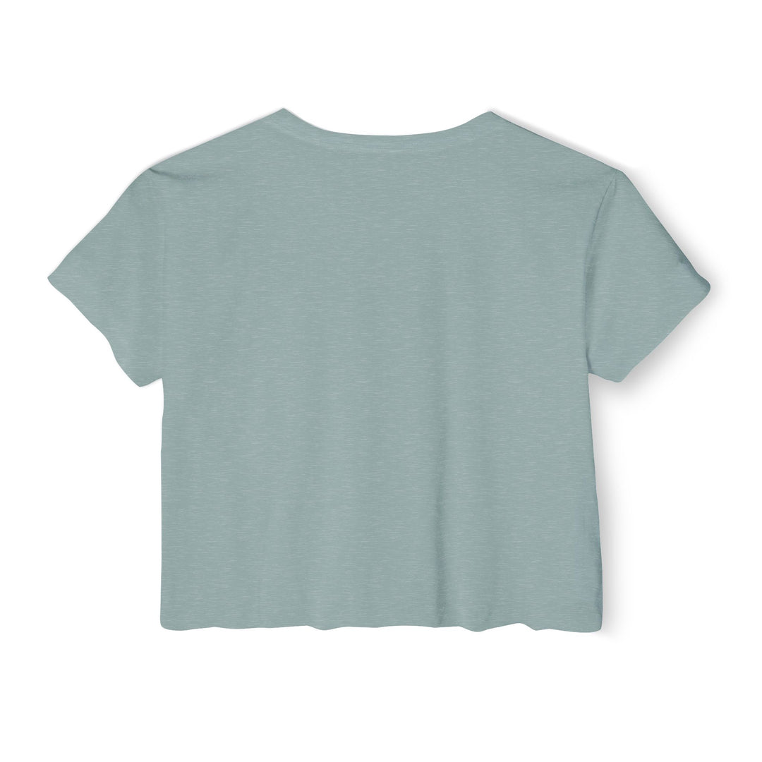 Name Brand Crop Top — Minimal Logo Women&