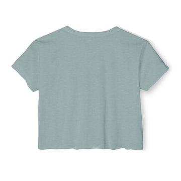 Name Brand Crop Top — Minimal Logo Women&