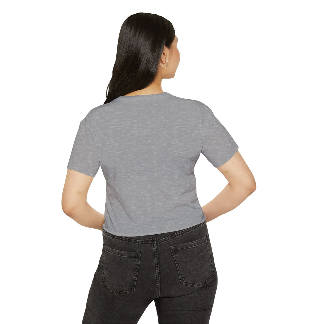 Name Brand Crop Top — Minimal Logo Women&