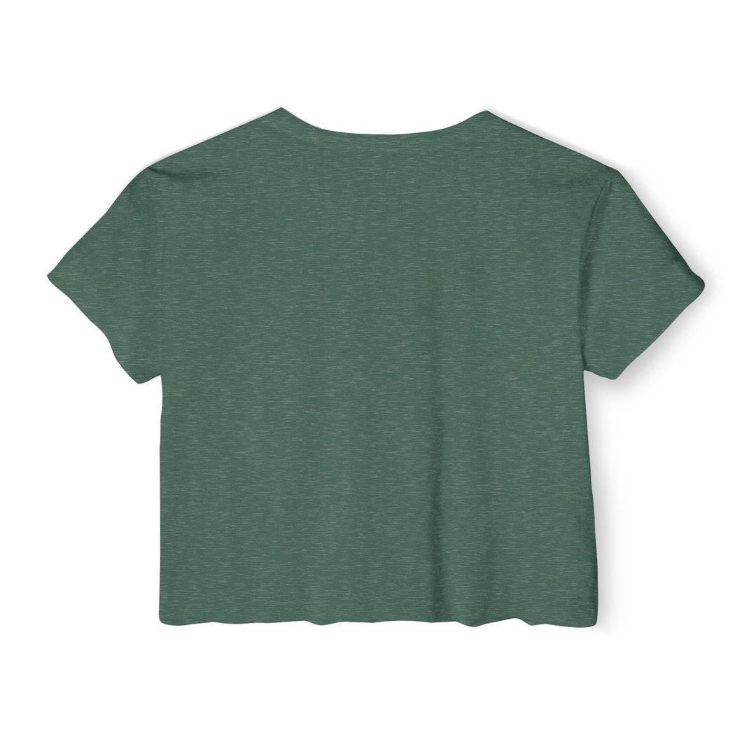 Name Brand Crop Top — Minimal Logo Women&