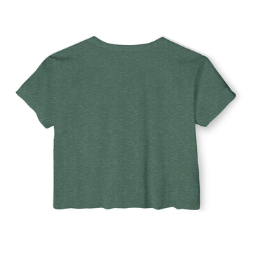 Name Brand Crop Top — Minimal Logo Women&