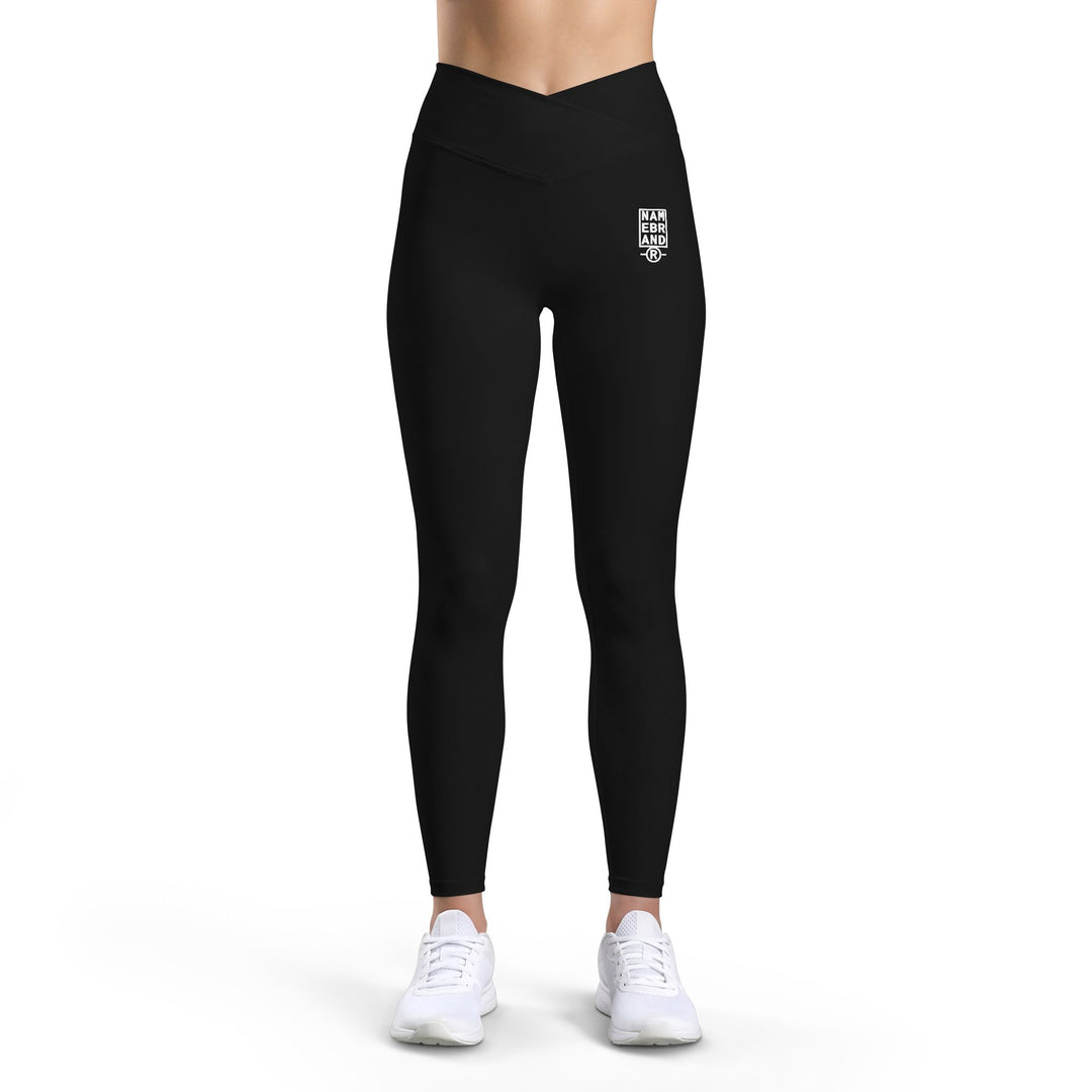 Women’s Luxe Leggings — High-Waist V-Cut Workout Leggings NAME BRAND