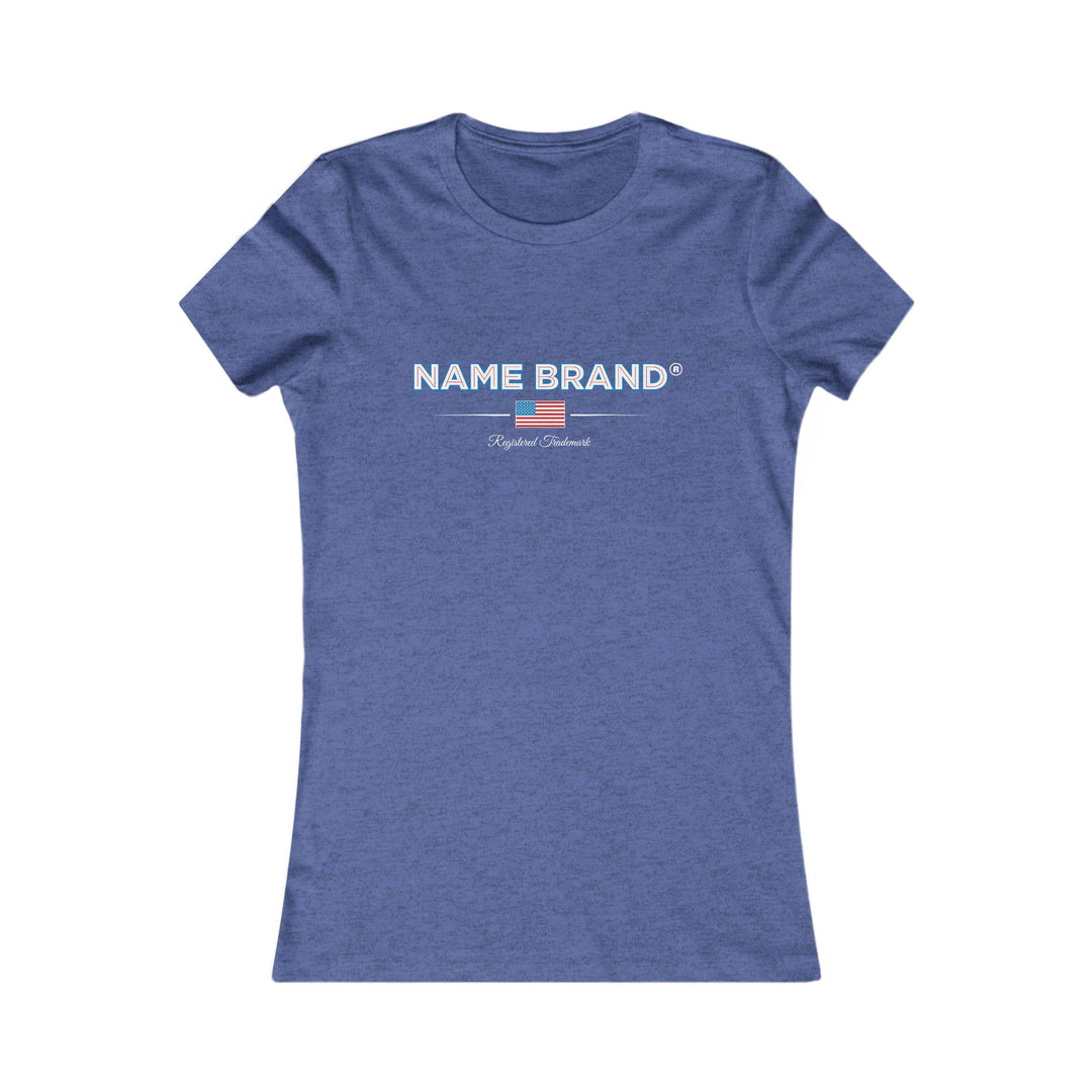 Women’s Slim Tee with &