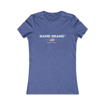 Women’s Slim Tee with &