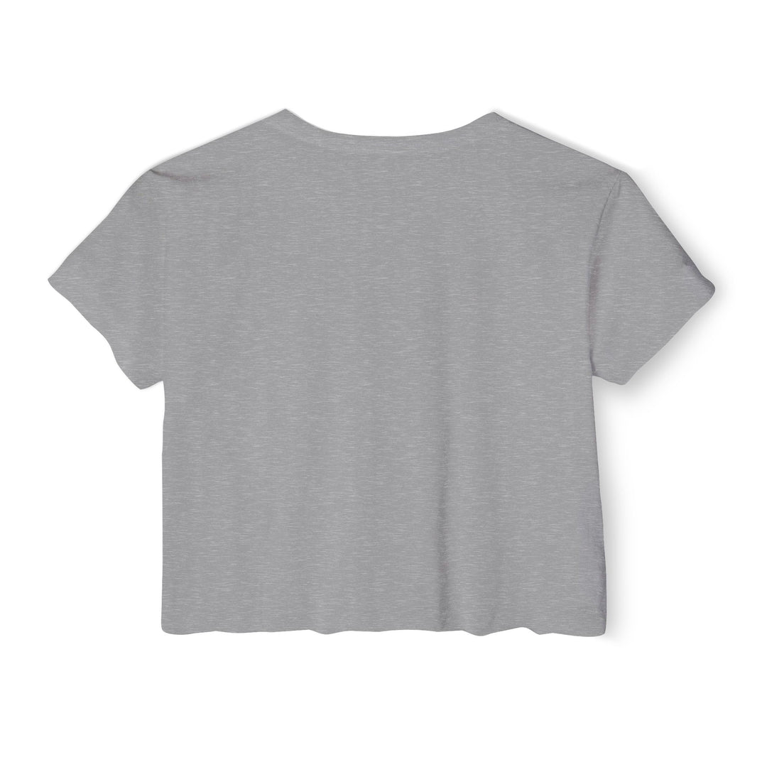 Name Brand Crop Top — Minimal Logo Women&