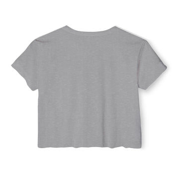 Name Brand Crop Top — Minimal Logo Women&