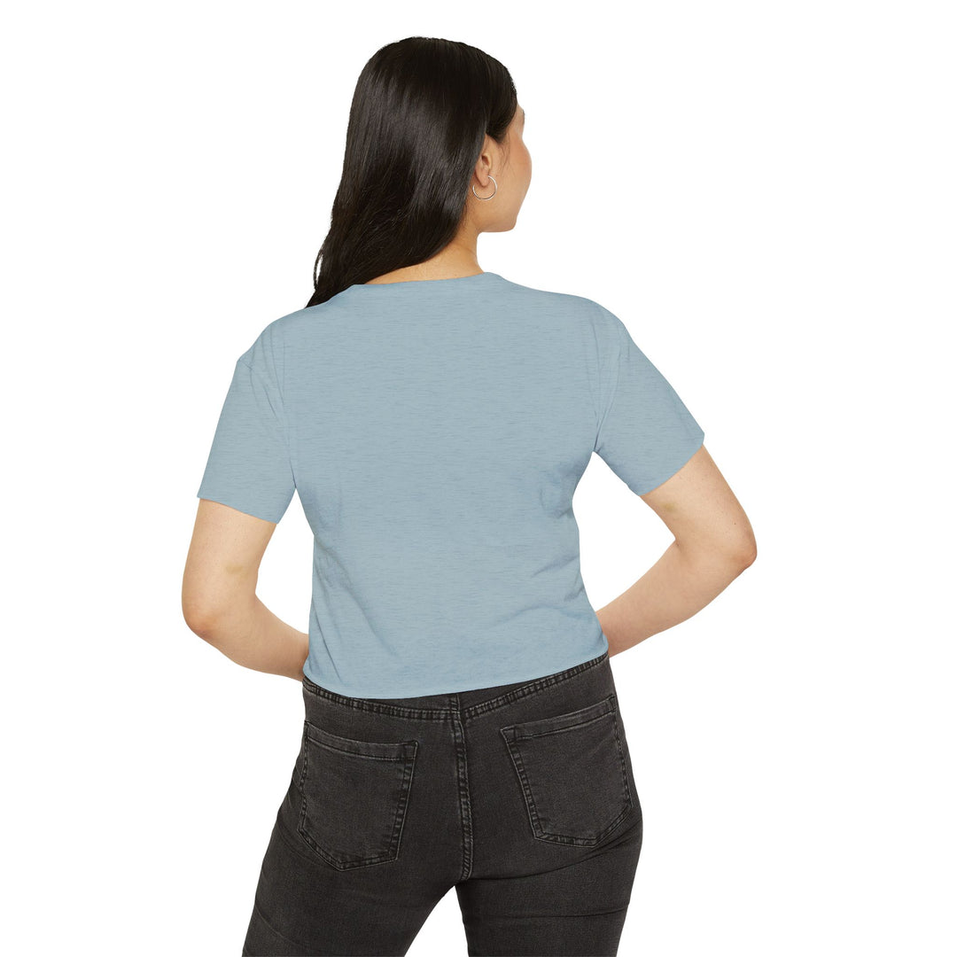 Name Brand Crop Top — Minimal Logo Women&