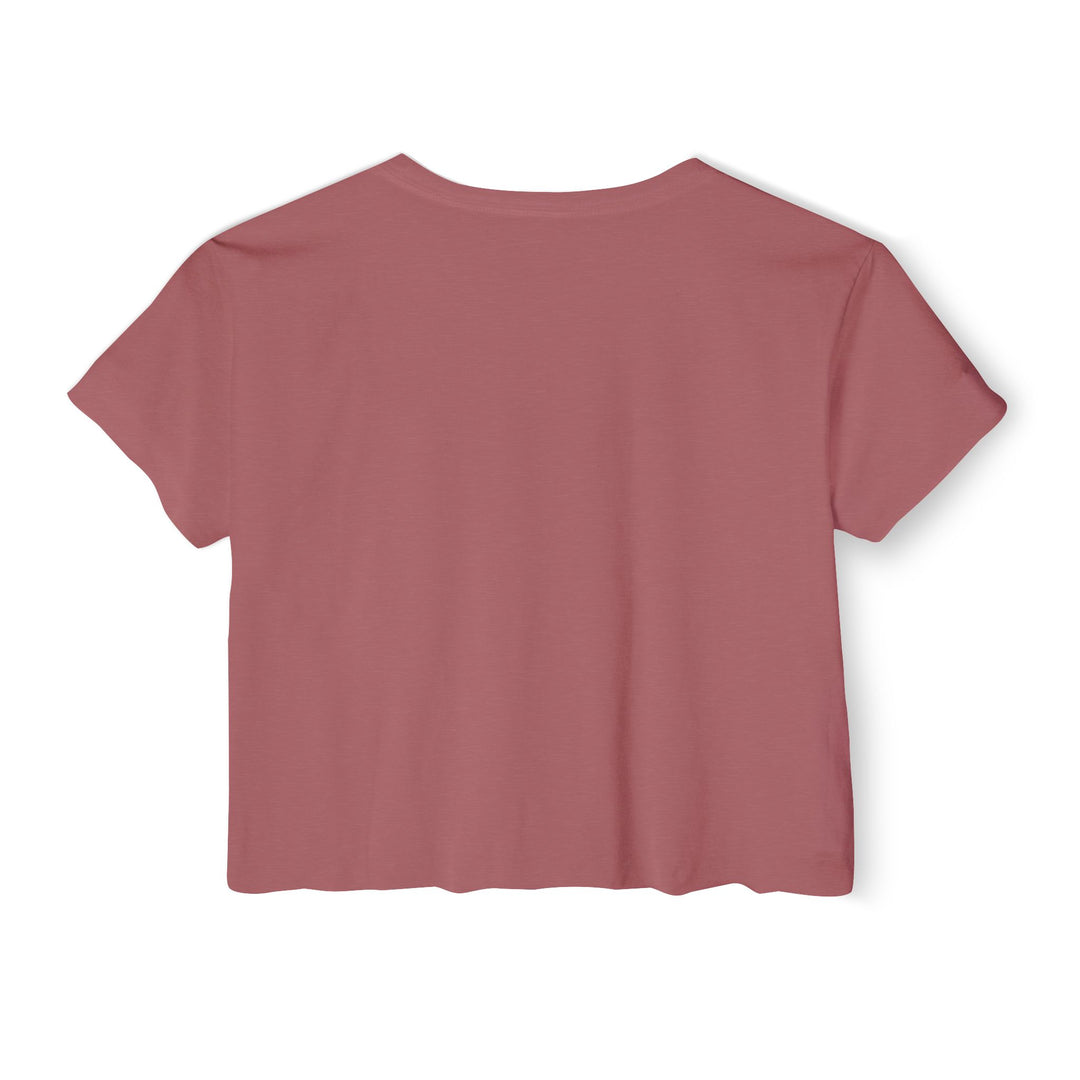 Name Brand Crop Top — Minimal Logo Women&