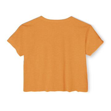 Name Brand Crop Top — Minimal Logo Women&