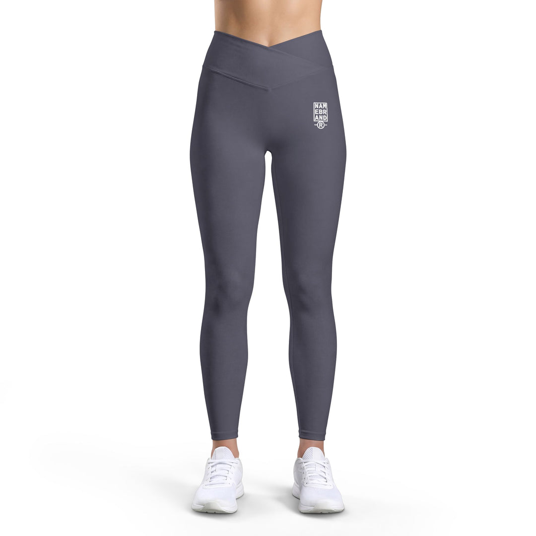 Women’s Luxe Leggings — High-Waist V-Cut Workout Leggings NAME BRAND