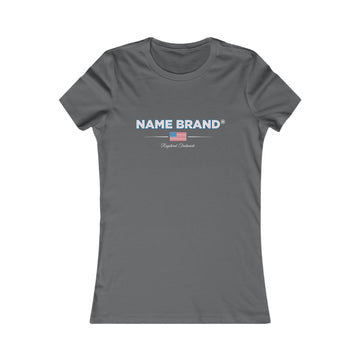 Women’s Slim Tee with &