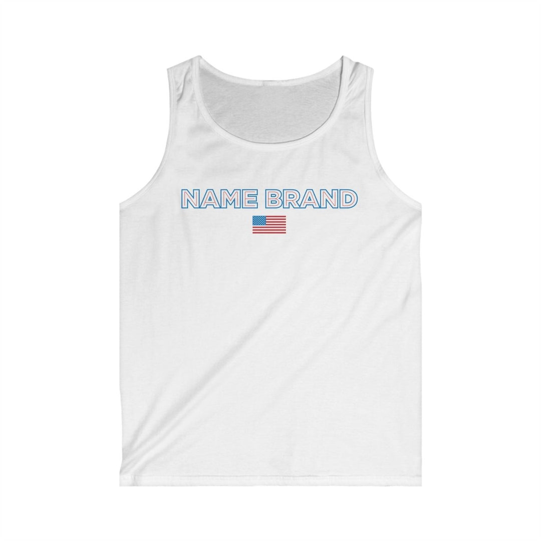 Classic American Men’s Tank Top - Name Brand Apparel ATX
