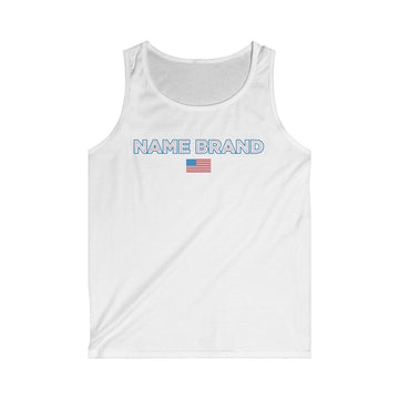 Classic American Men’s Tank Top - Name Brand Apparel ATX
