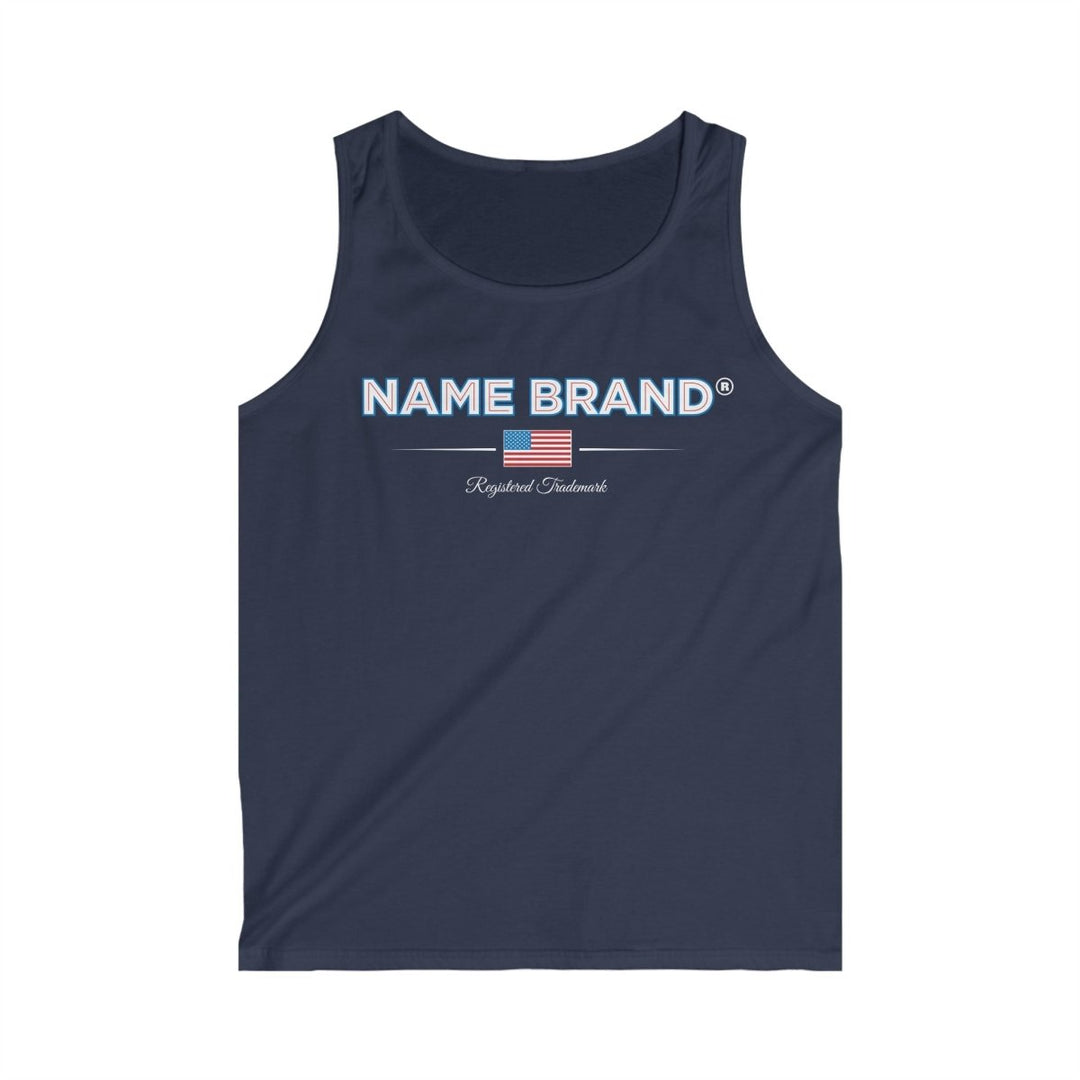 Classic American Men’s Tank Top - Name Brand Apparel ATX