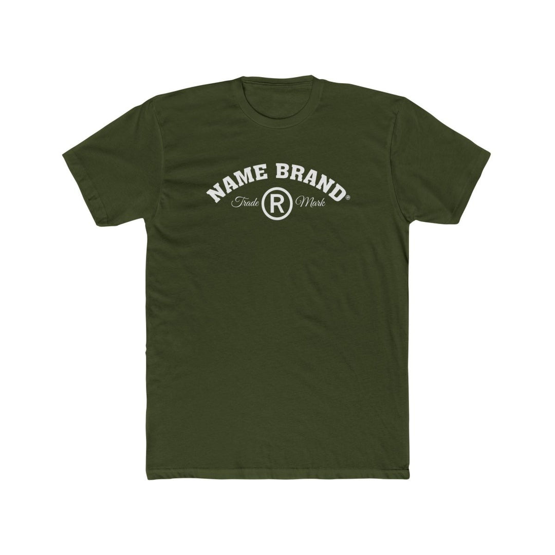 Classic NAME BRAND Everyday Cotton T-Shirt ach - Name Brand Apparel ATX
