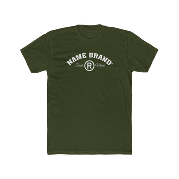 Classic NAME BRAND Everyday Cotton T-Shirt ach - Name Brand Apparel ATX
