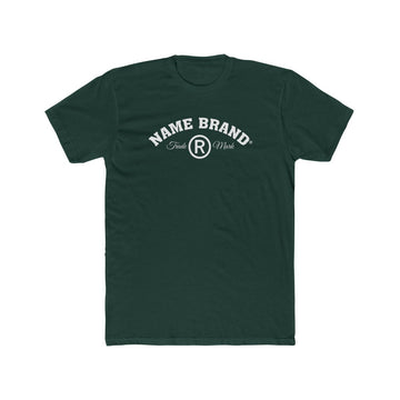 Classic NAME BRAND Everyday Cotton T-Shirt ach - Name Brand Apparel ATX
