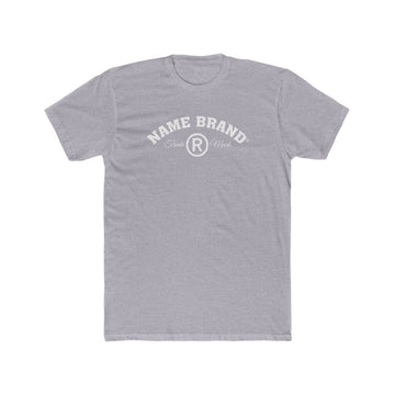 Classic NAME BRAND Everyday Cotton T-Shirt ach - Name Brand Apparel ATX
