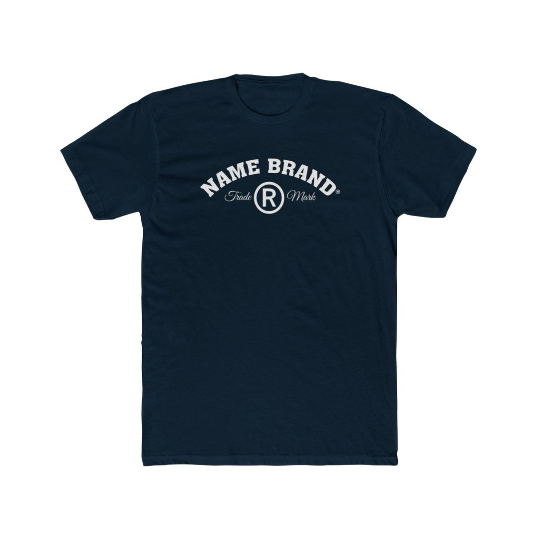 Classic NAME BRAND Everyday Cotton T-Shirt ach - Name Brand Apparel ATX