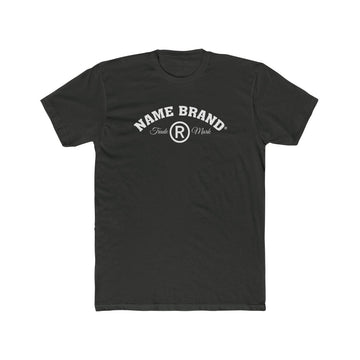 Classic NAME BRAND Everyday Cotton T-Shirt ach - Name Brand Apparel ATX