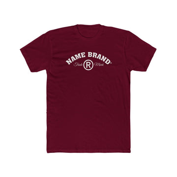 Classic NAME BRAND Everyday Cotton T-Shirt ach - Name Brand Apparel ATX