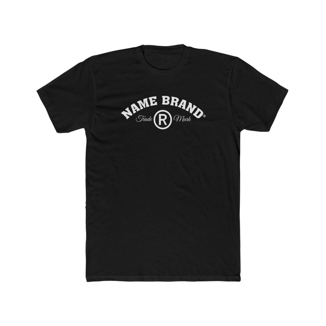 Classic NAME BRAND Everyday Cotton T-Shirt ach - Name Brand Apparel ATX