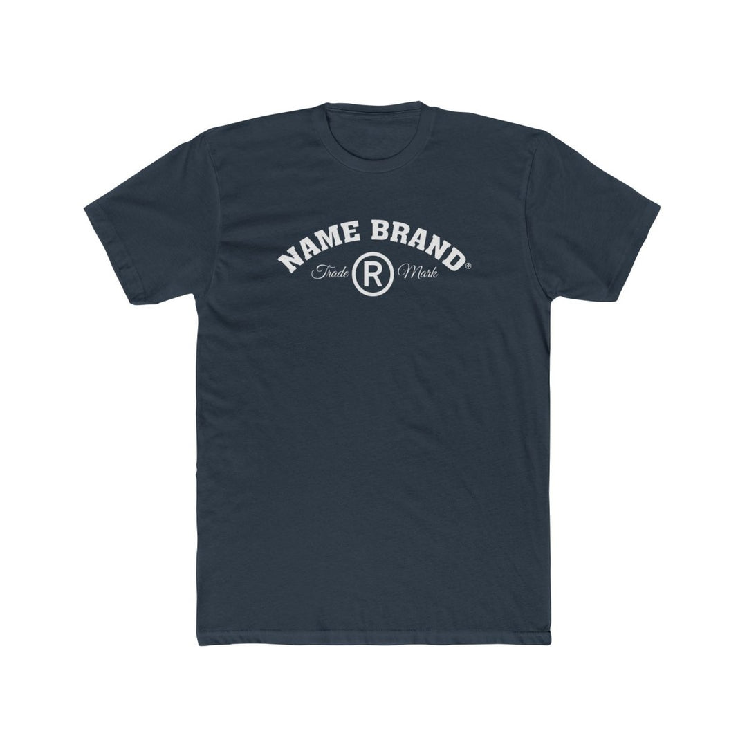 Classic NAME BRAND Everyday Cotton T-Shirt ach - Name Brand Apparel ATX