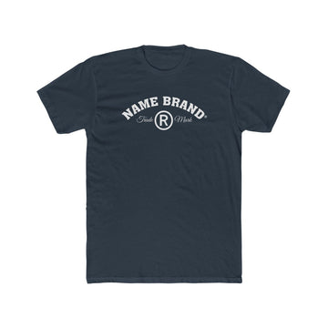 Classic NAME BRAND Everyday Cotton T-Shirt ach - Name Brand Apparel ATX