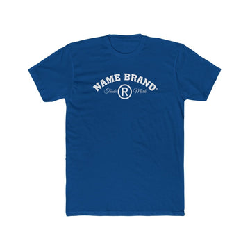 Classic NAME BRAND Everyday Cotton T-Shirt ach - Name Brand Apparel ATX