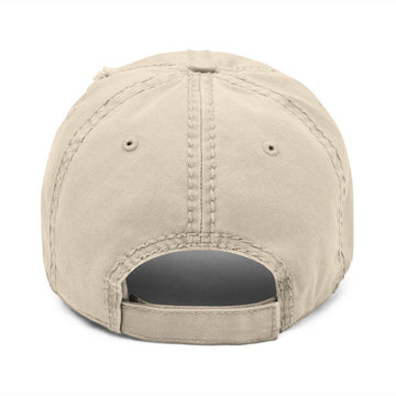 Distressed Embroidered – Vintage Washed Cap - Name Brand Apparel ATX