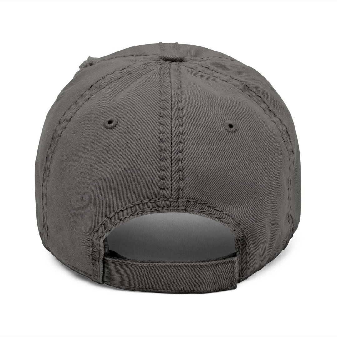 Distressed Embroidered – Vintage Washed Cap - Name Brand Apparel ATX