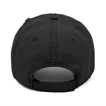 Distressed Embroidered – Vintage Washed Cap - Name Brand Apparel ATX