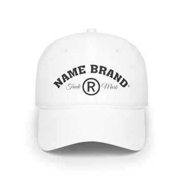 Low Profile Baseball Cap - Name Brand Apparel ATX