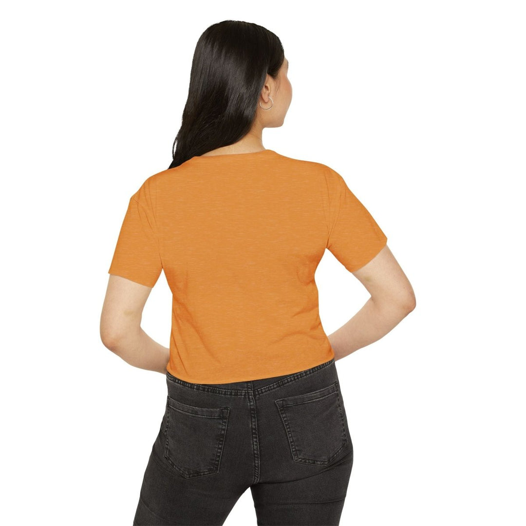 Name Brand Crop Top — Minimal Logo Women&