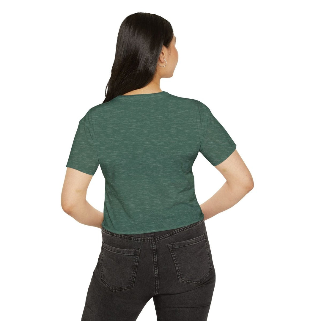 Name Brand Crop Top — Minimal Logo Women&