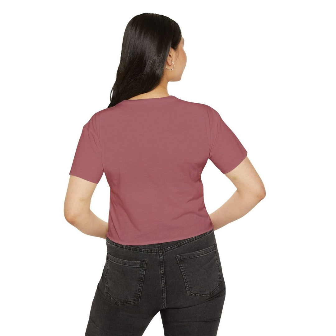 Name Brand Crop Top — Minimal Logo Women&