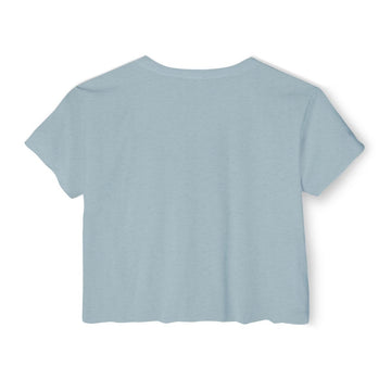 Name Brand Crop Top — Minimal Logo Women&