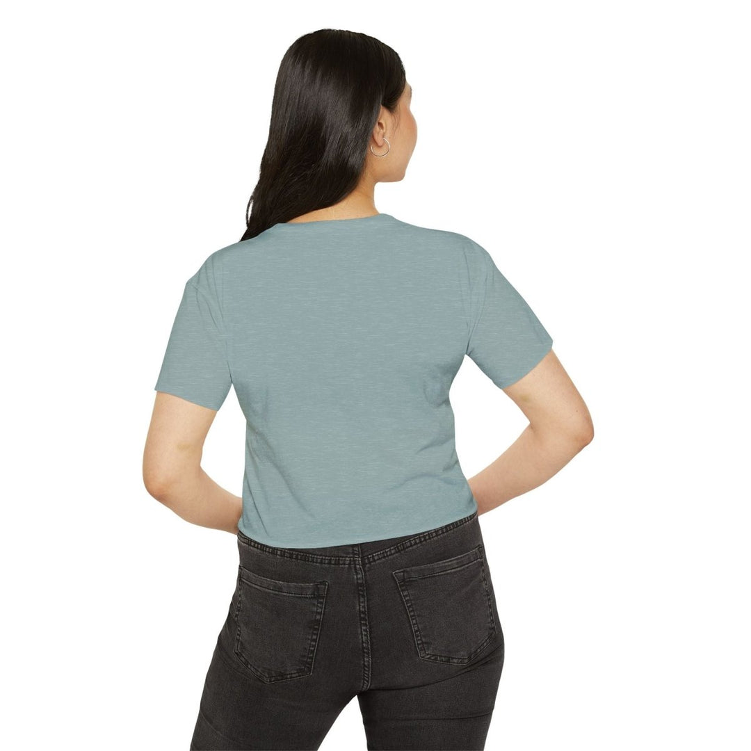 Name Brand Crop Top — Minimal Logo Women&