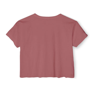 Name Brand Crop Top — Minimal Logo Women&