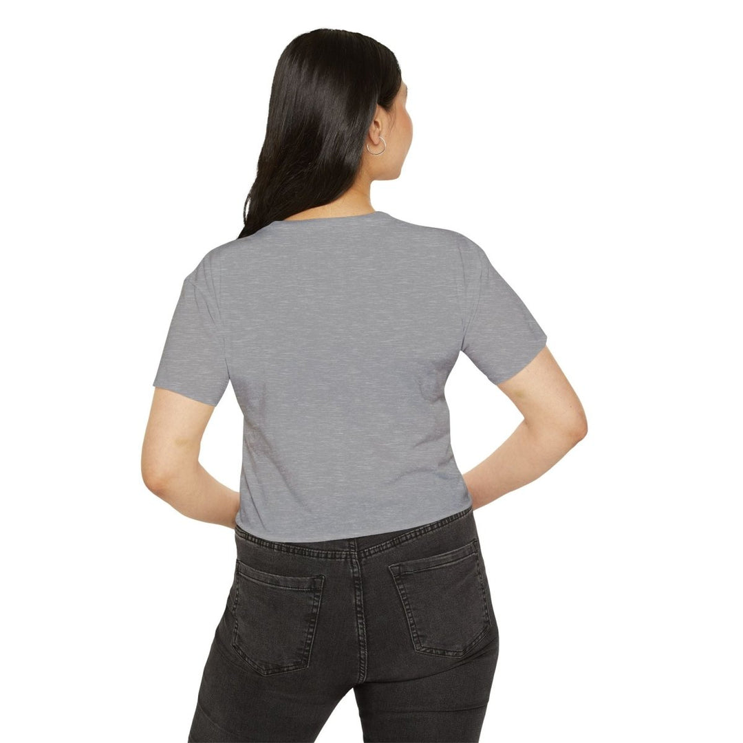 Name Brand Crop Top — Minimal Logo Women&