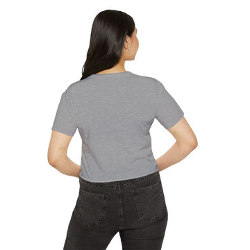 Name Brand Crop Top — Minimal Logo Women&