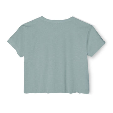 Name Brand Crop Top — Minimal Logo Women&