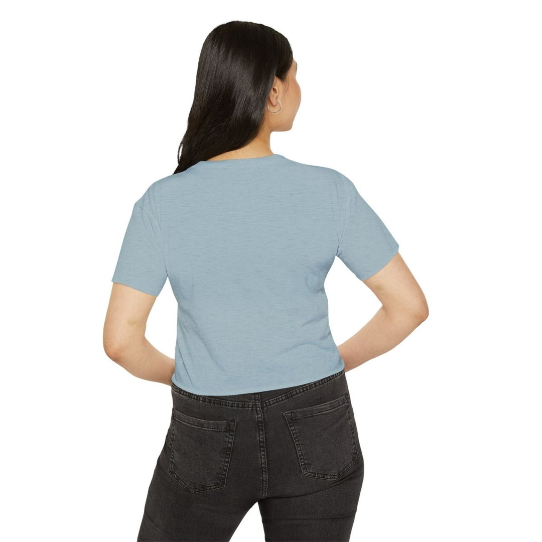 Name Brand Crop Top — Minimal Logo Women&