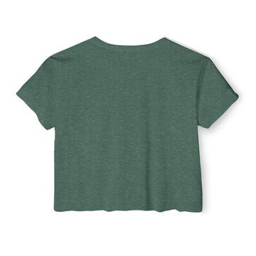 Name Brand Crop Top — Minimal Logo Women&