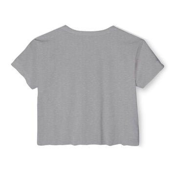 Name Brand Crop Top — Minimal Logo Women&
