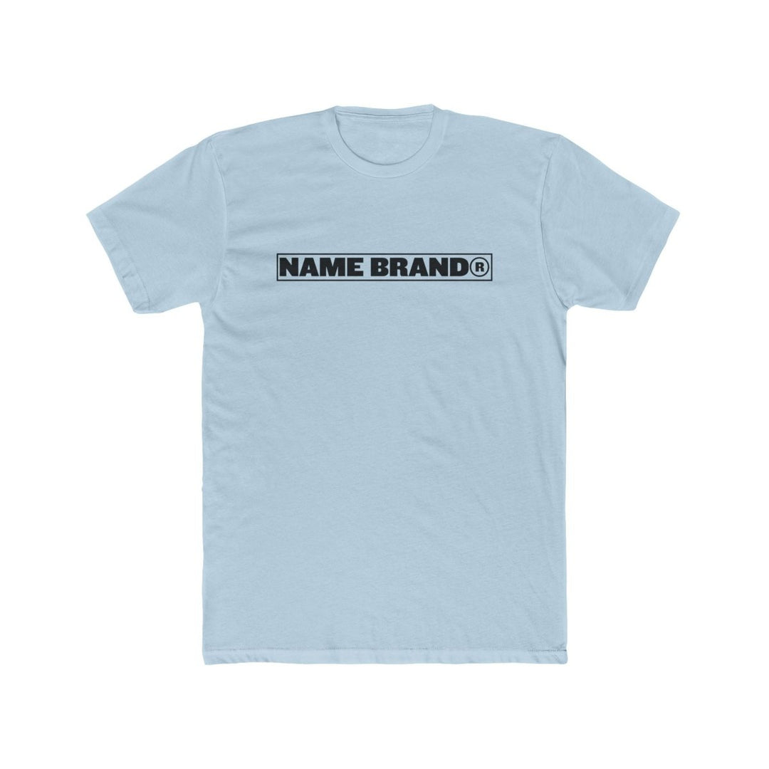 Name Brand® Logo Tee — trade mark Cotton Crew Shirt - Name Brand Apparel ATX