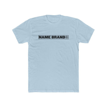 Name Brand® Logo Tee — trade mark Cotton Crew Shirt - Name Brand Apparel ATX
