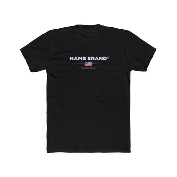 NAME BRAND Tee — American Flag Cotton T-Shirt - Name Brand Apparel ATX