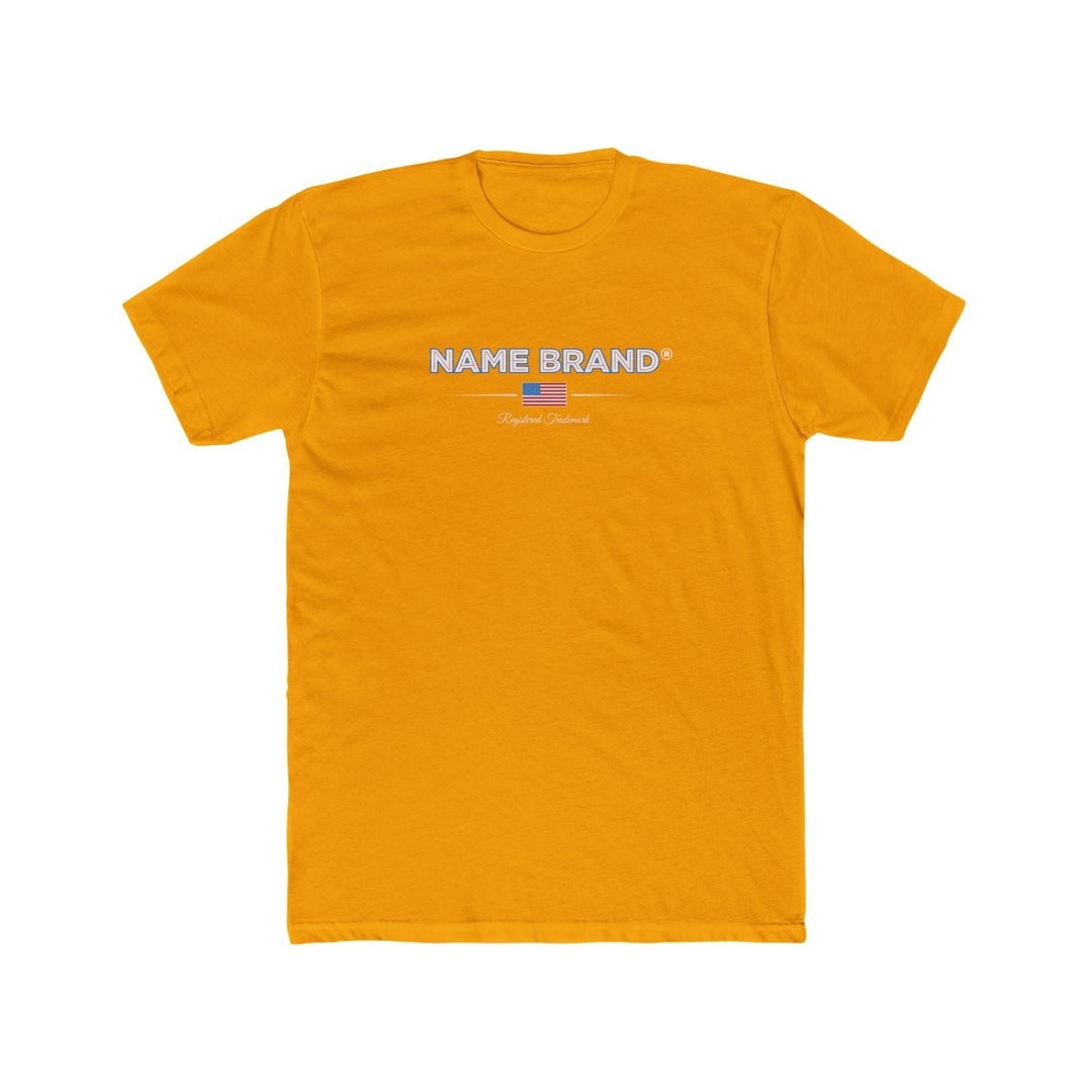 NAME BRAND Tee — American Flag Cotton T-Shirt - Name Brand Apparel ATX