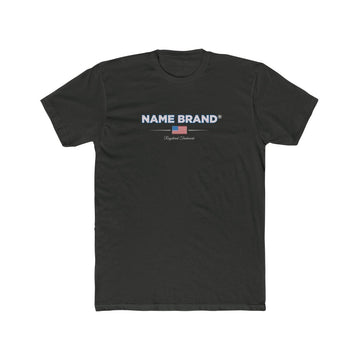 NAME BRAND Tee — American Flag Cotton T-Shirt - Name Brand Apparel ATX